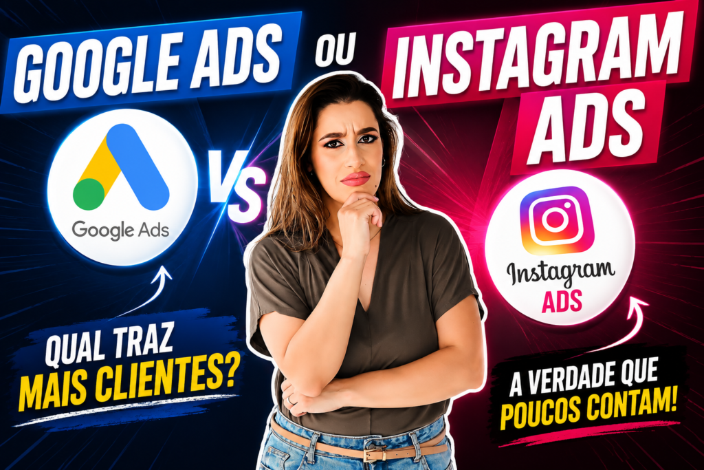 Google Ads ou Instagram Ads: Qual Traz Mais Clientes?